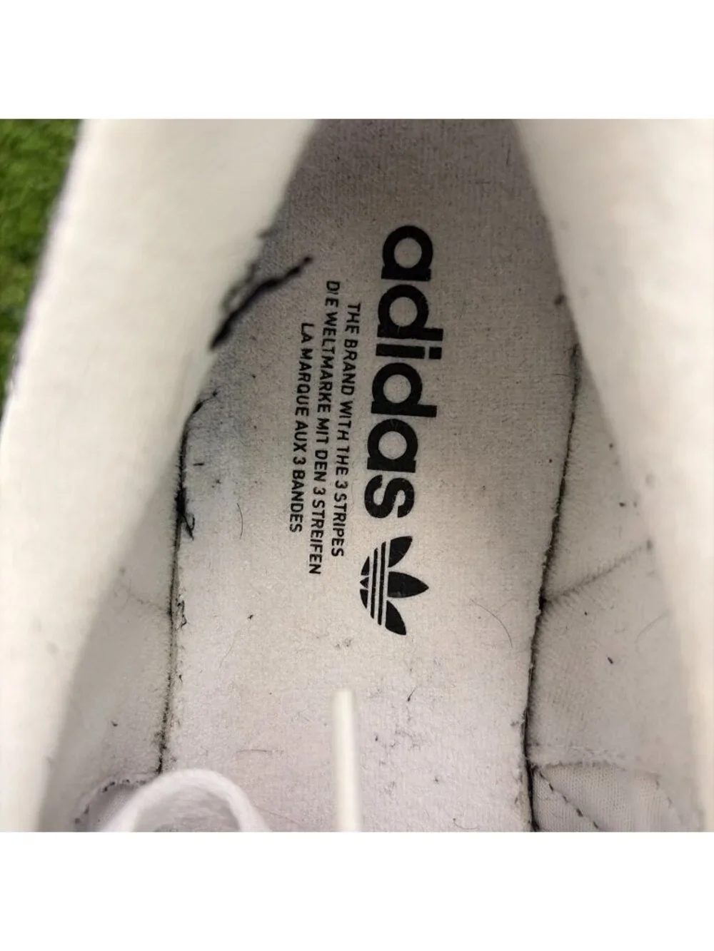 Adidas Superstar II Mens Size 8 White Black Athletic Lifestyle Shoes Sneakers